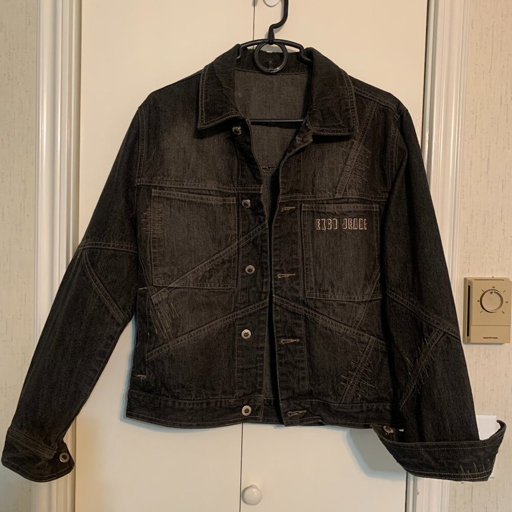 Vintage Jean Jacket - Black